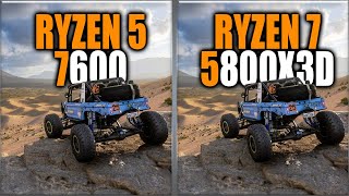 Ryzen 5 7600 vs 5800X3D Performance Showdown [upl. by Etteval]