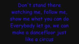 CircusBritney Spears lyricsHQ [upl. by Ertsevlis]