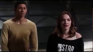 The Flash 3x13 Opening Jesse finds out Wally is a speedster [upl. by Eijneb]