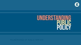 Understanding Public Policy [upl. by Alver379]