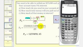 Payout Annuity Formula  Part 2 [upl. by Lundeen865]