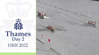 UK Armed Forces RC v Thames RC B  Thames  Henley 2022 Day 2 [upl. by Alvera]