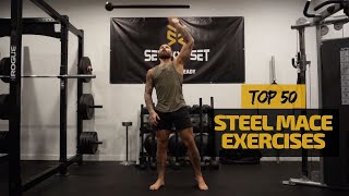 Top 50 Steel Mace Exercises [upl. by Jallier210]