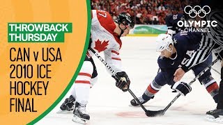 Canada v USA  Condensed Mens Ice Hockey Final  Vancouver 2010  Throwback Thursday [upl. by Finbur]