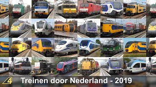 Treinen door Nederland in 2019 [upl. by Laynad]