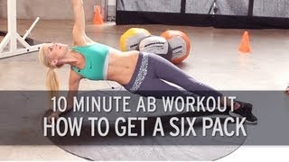 10 Minute Ab Workout How to Get a Six Pack [upl. by Esya229]