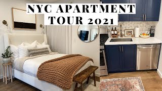 My Studio Apartment Tour  400 Sq ft in NYC [upl. by Nigrom795]