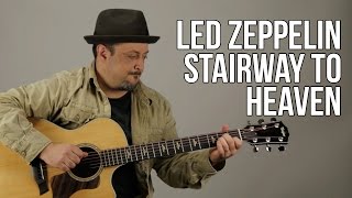 Stairway To Heaven Led Zeppelin Guitar Lesson  Tutorial [upl. by David]