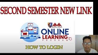 How to login to your OED account for 2nd semester  AMA OED  ACLC OED [upl. by Corney]