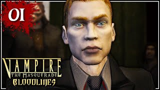 Vampiric Embrace  Lets Play Vampire The Masquerade  Bloodlines Part 1 Blind Toreador Gameplay [upl. by Carmena]