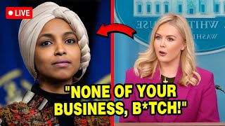 Karoline Leavitt DESTROYS Ilhan Omar on Live TV AGAIN [upl. by Burgwell]