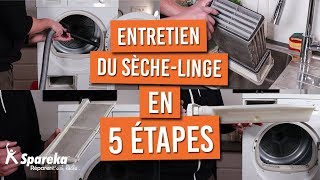 Comment faire lentretien de votre seche linge en 5 étapes [upl. by Ralf]