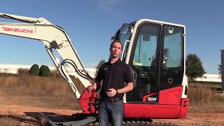 Takeuchi TB240 Boom Feature [upl. by Haile]