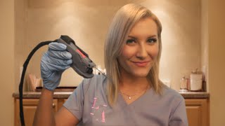 Relaxing Laser Hair Removal Session  ASMR Role Play [upl. by Nomahs]