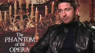 Gerard Butler The Phantom of the Opera Interview [upl. by Litman]