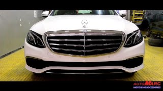 Mercedes Benz EClass 2019 W213 UPGRADE to CLASSIC GRILL by AUTOMARC [upl. by Eibor]