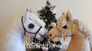 DIY 🐎Hobbyhorse Knotenhalfter  in 10 Minuten [upl. by Eiramyelhsa]