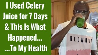 Celery Juice Review I Drank Celery Juice for 7 Days amp This Is What Happened [upl. by Aicia]