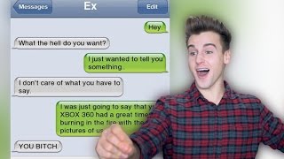 Reacting To The Funniest Break Up Texts [upl. by Jasik]