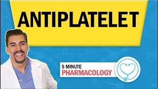 Pharmacology  Antiplatelet nursing RN PN NCLEX [upl. by Orren107]