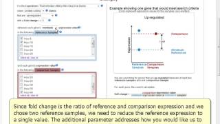 Finding differentially expressed genes based on fold change [upl. by Ajna]