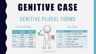 Basic Russian 2 Genitive Plural Forms [upl. by Ahseina244]