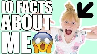 1O FACTS ABOUT ME😱  Mias Life [upl. by Crispas227]