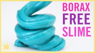 BEST Kid Friendly Slime NO Borax [upl. by Sewell]