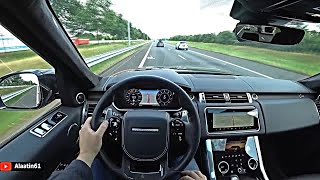 The New Range Rover Sport SVR 2021 Test Drive [upl. by Schreib132]