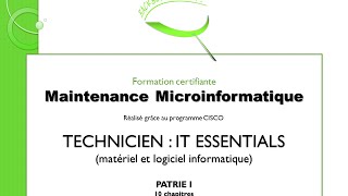 Formation en maintenance informatique  Chapitre 1 [upl. by Dina]