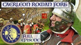 Caerleon Roman Legion Fort In Wales  Time Team [upl. by Nosnev]