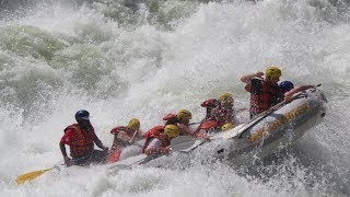 Rafting the mighty Zambezi [upl. by Lovato]