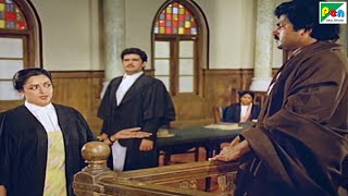 Advocate भारती माथुर – चरणदास Court Scene  Kudrat Ka Kanoon  Jackie Shroff Beena Hema Malini [upl. by Mcgurn]