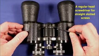 How To Align Binoculars At Home [upl. by Orran]