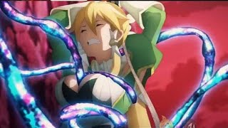 Leafa vs DIL  fanservice Sword Art Online Alicization  War of Underworld [upl. by Ennagrom]