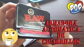 MAYORISTA DE GROW SHOP Cómo se usa la maquina automática RAW [upl. by Marja113]