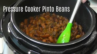 Pressure Cooker Pinto Beans  No Soak Quick Cook Beans  Cosori 2 Quart Electric Pressure Cooker [upl. by Ardeha]