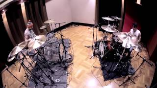 The Amity Affliction  Bondi St Blues  Matt McGuire amp Ryan Burt Drum Cover [upl. by Welby]