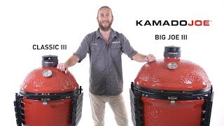 Kamado Joe Classic III amp Big Joe III Review  BBQGuys [upl. by Mapel8]