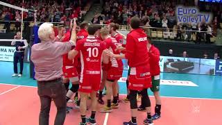 Timo Tammemaa ace  Noliko MAASEIK vs Zaksa KEDZIERZYNKOZLE  2019 CEV Volleyball Champions League [upl. by Nhtanhoj]