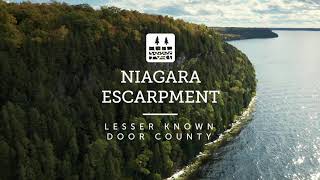 Niagara Escarpment in Door County Wisconsin  Lesser Known Door County [upl. by Eedrahc788]