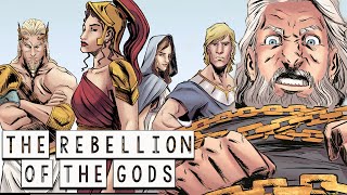 The Gods Against Zeus  the Olympian Rebellion  Greek Mythology in Comics  See U in History [upl. by Nivanod]