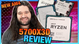 New AMD Ryzen 7 5700X3D CPU Review amp Benchmarks vs 5800X3D amp More [upl. by Gebelein962]