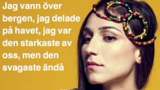 LALEH EN STUND PÅ JORDEN LYRICS [upl. by Eemyaj]