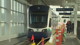 Northgate Link light rail extension to open Oct 2 in Seattle [upl. by Nora868]