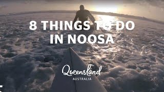 8 things to do in Noosa on the Sunshine Coast [upl. by Hannaoj]