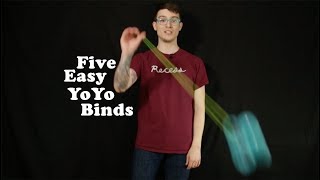 5 Easy Yoyo Binds [upl. by Fries]