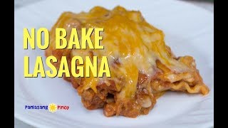 No Bake Lasagna Pinoy Style [upl. by Vandyke376]