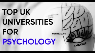 Top UK Universities for Psychology 2021 Rankings [upl. by Portland]