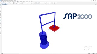 SAP2000  35 Foundation Modeling Watch amp Learn [upl. by Aivlis]